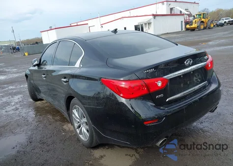 2017 Infiniti Q50 2.0T Premium из США, поврежденный, VIN JN1CV7AR9HM682095